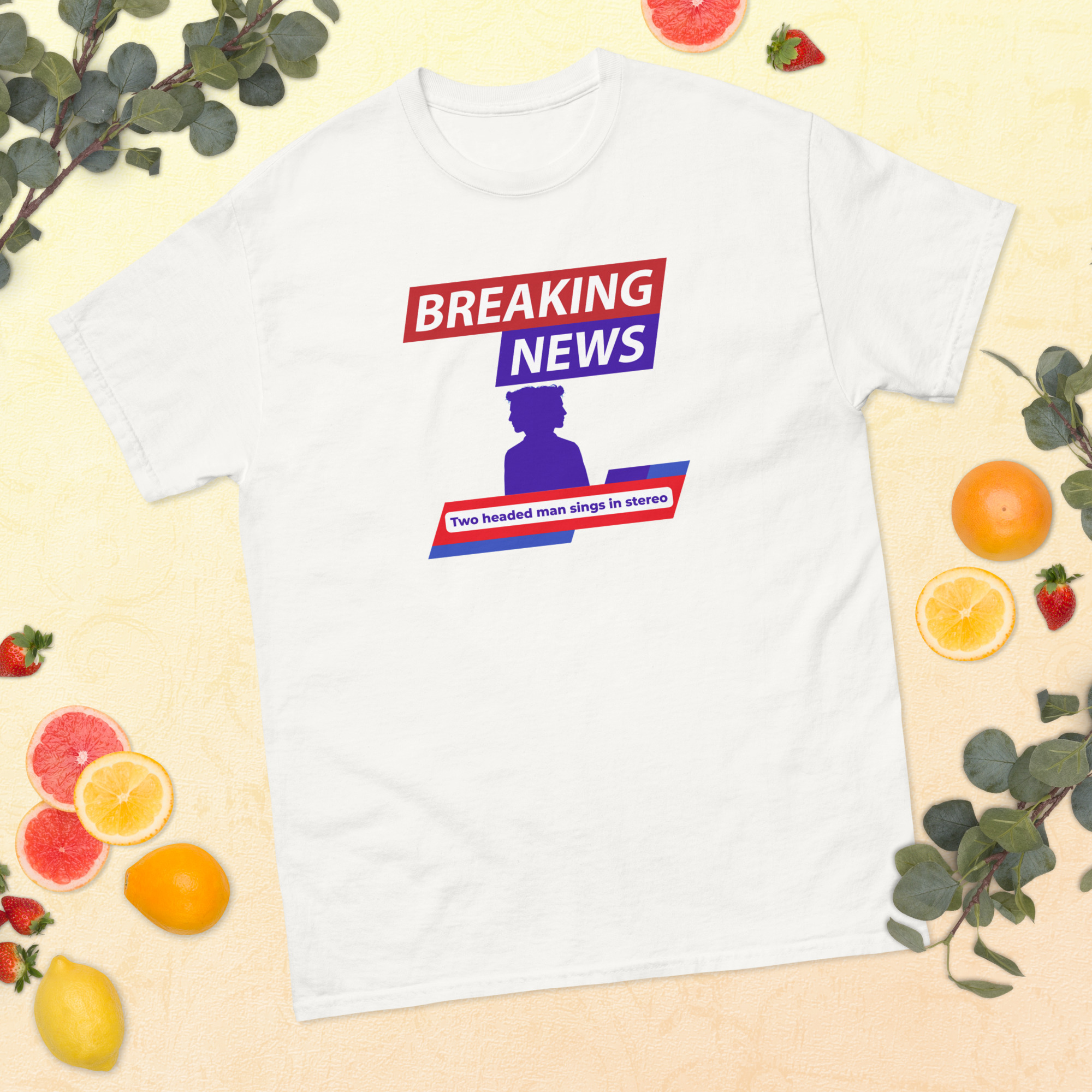 Two Headed Man Sings In Stereo