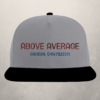 a gray hat with above average stiching made by the asocial chameleon